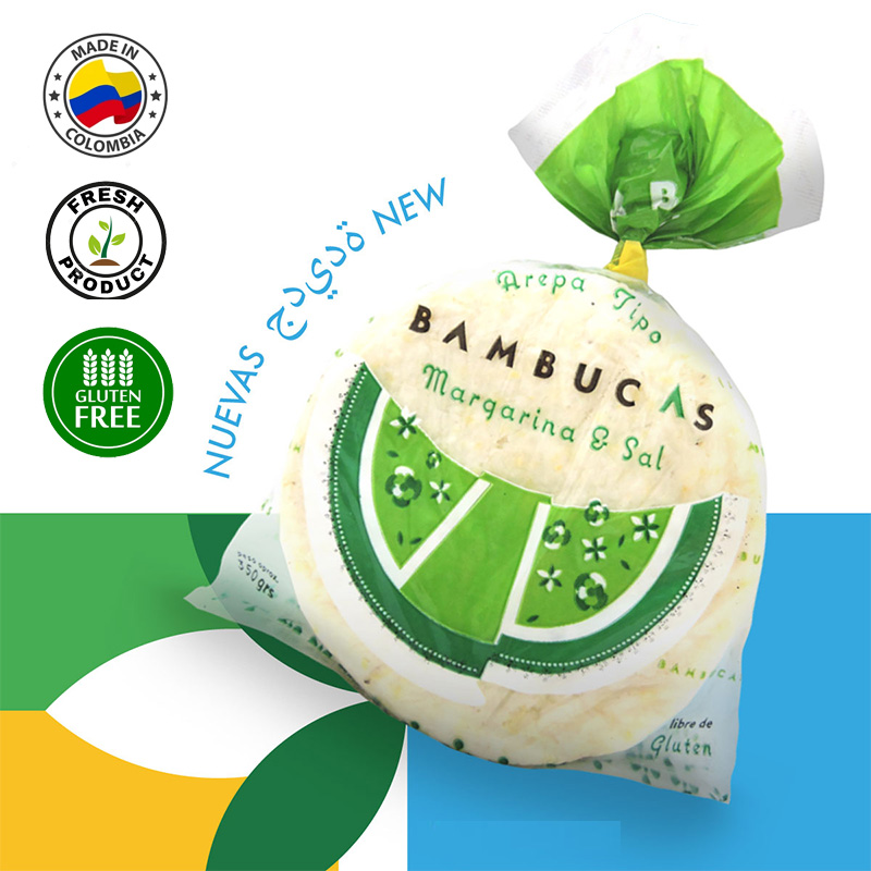 AREPA ALINADA WHITE CORN FRESH 350 Gr