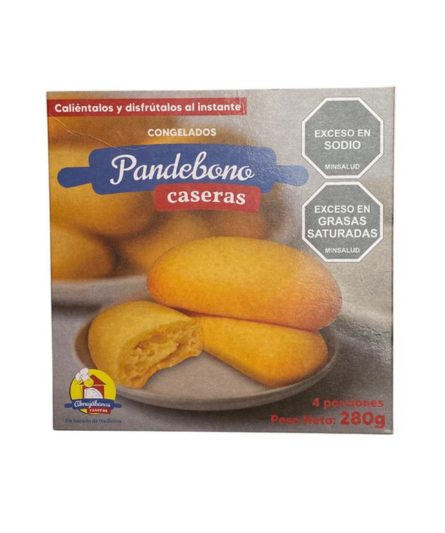 COLOMBIAN CHEESE BREAD X4 / PAN DE BONO 280 Gr / CASERAS