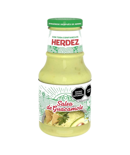 GUACAMOLE SALSA HERDEZ / SALSA GUACAMOLE 240 GR