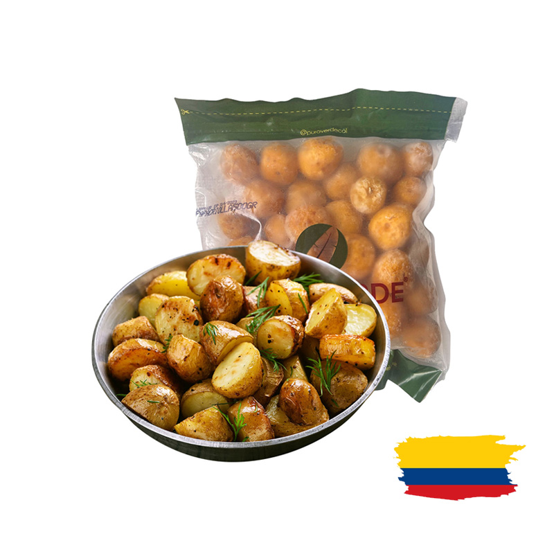 PRECOOKED CREOLE POTATO / PAPA CRIOLLA 500 Gr PURO VERDE