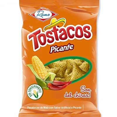 SPICY TOSTACOS / TOSTACOS PICANTE 38 Gr