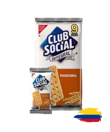 CLUB SOCIAL INTEGRAL CRACKERS 216GR