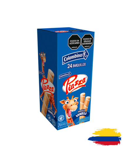 BARQUILLO PIAZZA VAINILLA 12GR