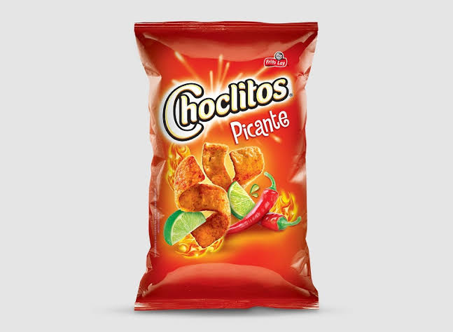 CHOCLITOS PICANTES / SPICY CORN CHIPS 45GR