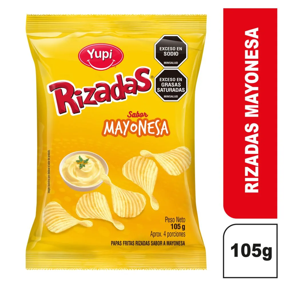 RIZADAS MAYONESA / MAYONNAISE CHIPS 105 GR