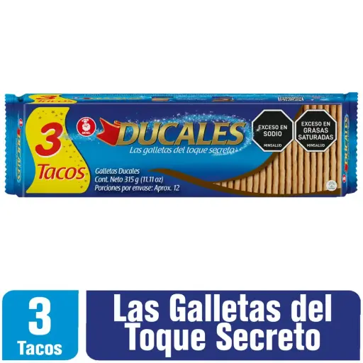 DUCALES CRACKERS 315 Gr